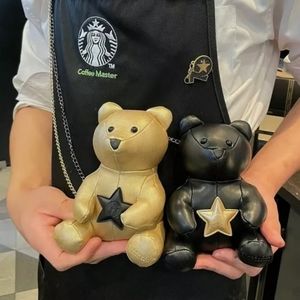 Starbucks crossbody Bear purse